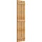 Ekena Millwork Joined Board-n-Batten Shutters, Rough Sawn Western Red Cedar, 21 1/2W x 74H, PR RBJ06S21X074RWR - alternate 2